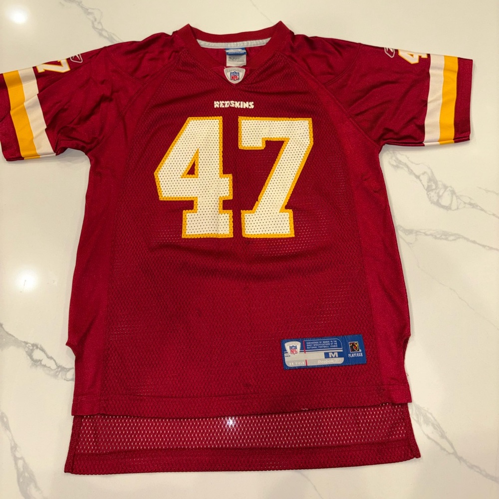 Pre-owned NFL Redskins Cooley Jersey Youth Medium (10-12)